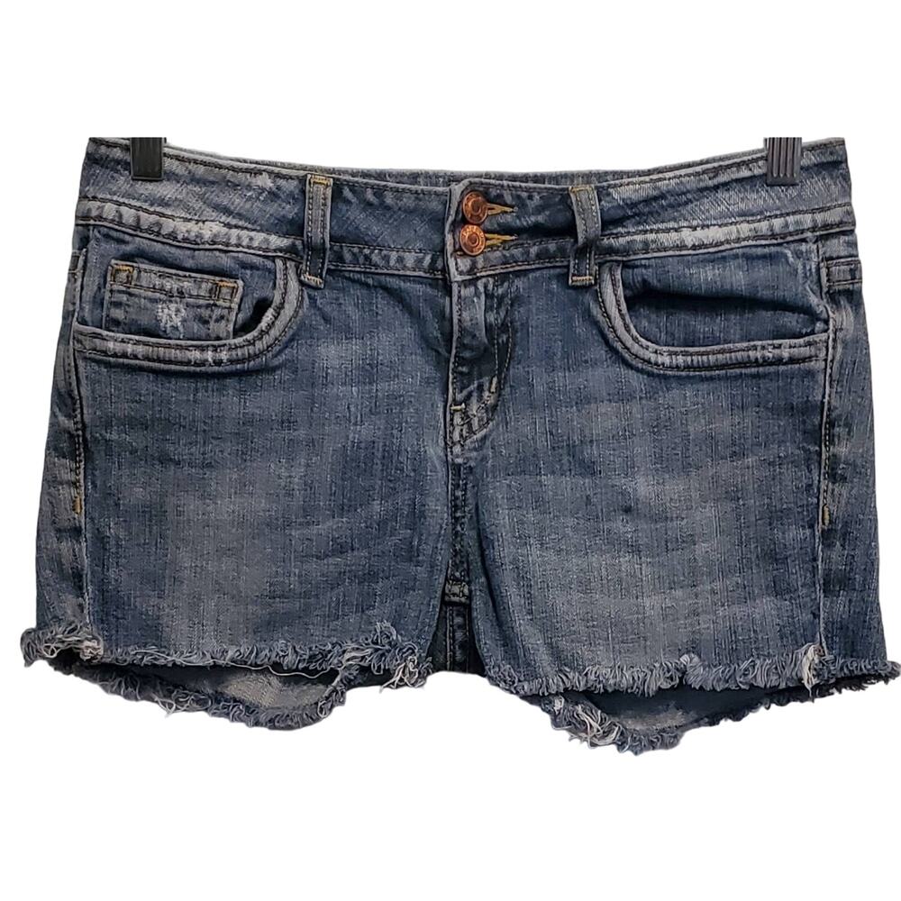 Vigoss Raw Hem Jean Shorts Junior Size 9
